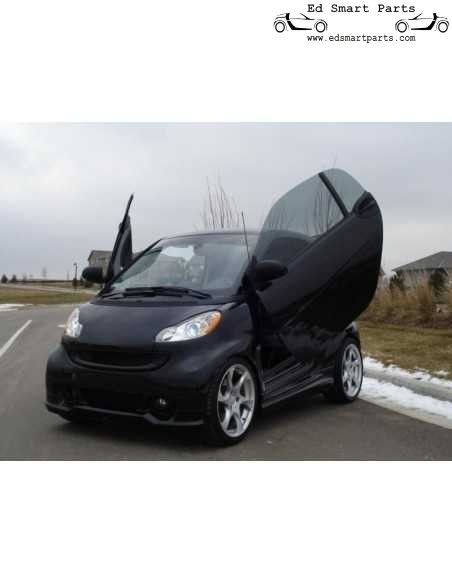 Smart ForTwo 451 S-Mann zijskirtset