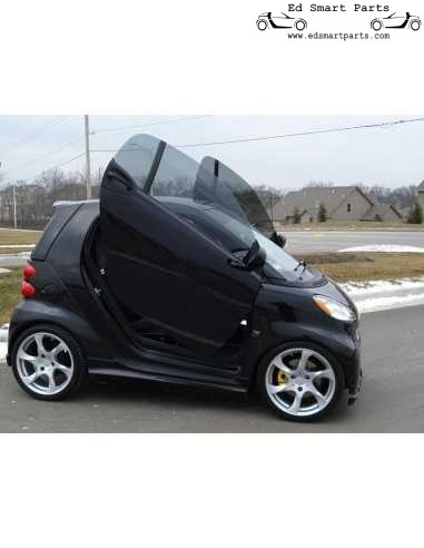 Juego de faldones laterales S-Mann para Smart ForTwo 451