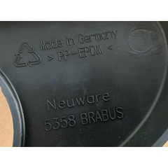 Smart ForTwo Brabus Silberner Kühlergrill OEM Q0014753V001C50L00 2