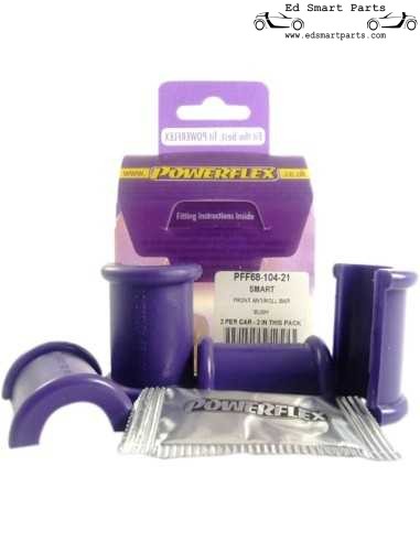 Amortiguadores Powerflex de 21 mm PFF68-104-21 para smart fortwo 450/451 roadster 452