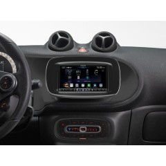 Stazione multimediale digitale Touchscreen da 7 pollici, DAB+, Apple CarPlay Wireless, Android Auto per Smart 453