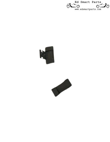 Satz mit 2 Getränkehalter-Clips für den Sitz von Smart Roadster 452 und ForTwo 450