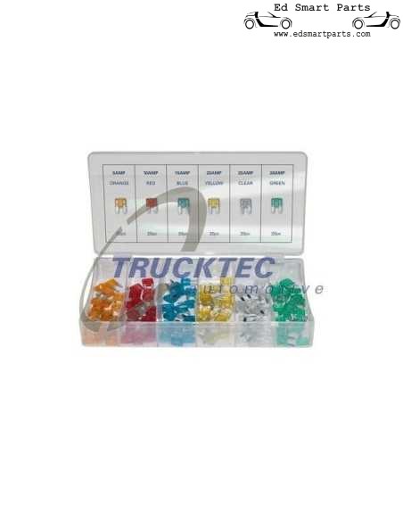 Kit de fusibles TRUCKTEC AUTOMOTIVE 88.99.006 - divers fusibles assortis
