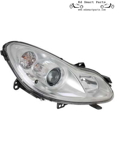 Gebruikte Smart ForTwo 451 koplamp rechts voor Europese LHD auto's A4518200259