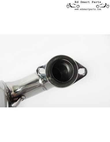 Escape duplo de desempenho para Smart Roadster 452 Coupe Brabus com Racing CAT