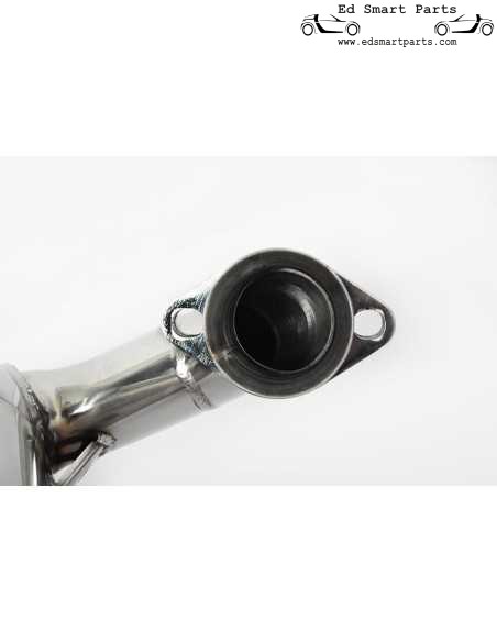 Escape duplo de desempenho para Smart Roadster 452 Coupe Brabus com Racing CAT