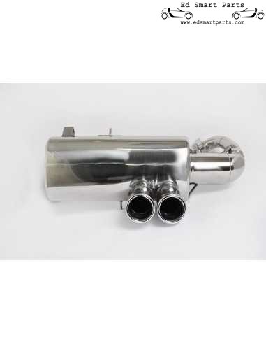 Escape duplo de desempenho para Smart Roadster 452 Coupe Brabus com Racing CAT
