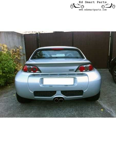 Double échappement hautes performances pour Smart Roadster 452 Coupé Brabus avec Racing CAT