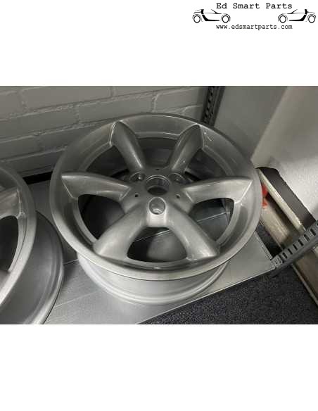 ¡Juego completo de llantas de aleación Runline Smart Roadster 452 de 17 pulgadas renovadas en stock!