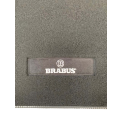 Brabus Smart Fortwo 453 Trunk Floor Mat Anthracite silver seam 2