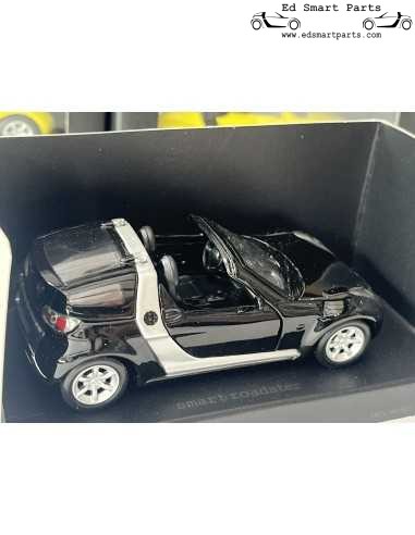 Smart roadster coupé pullback 1:33 star jack nero/argento SMARTWARE