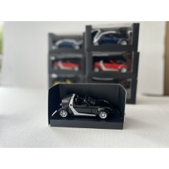 Pullback smart roadster coupé 1:33 star jack zwart/zilver SMARTWARE
