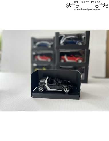 Pullback smart roadster coupé 1:33 star jack zwart/zilver SMARTWARE
