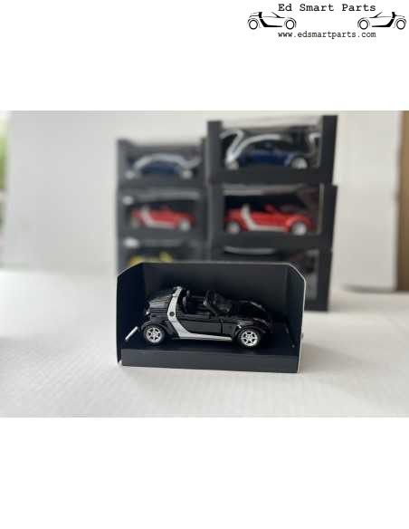 Pullback Smart Roadster Coupé 1:33 Star Jack schwarz/silber SMARTWARE