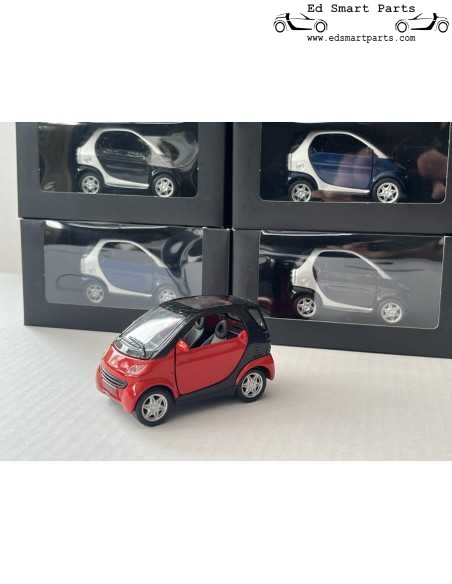 Smart fortwo coupé pullback 1:33 phat rosso/nero SMARTWARE