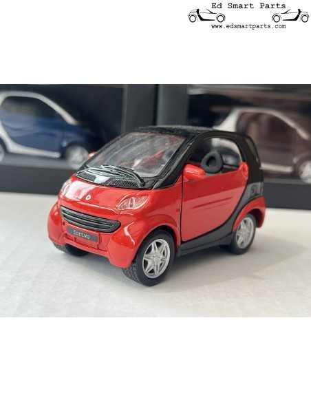 Smart fortwo coupé pullback 1:33 phat rosso/nero SMARTWARE