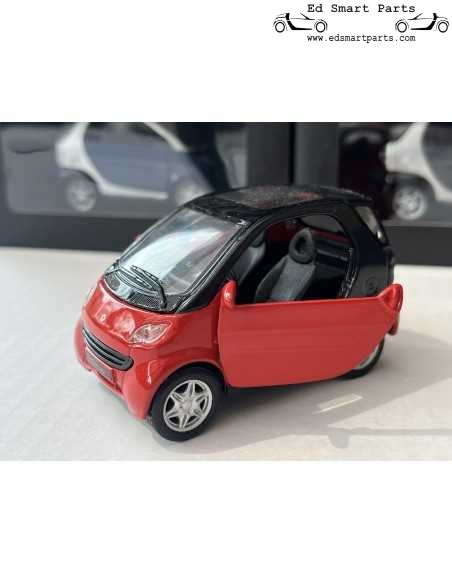 Smart fortwo coupé pullback 1:33 phat rosso/nero SMARTWARE