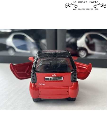 Smart fortwo coupé pullback 1:33 phat rosso/nero SMARTWARE