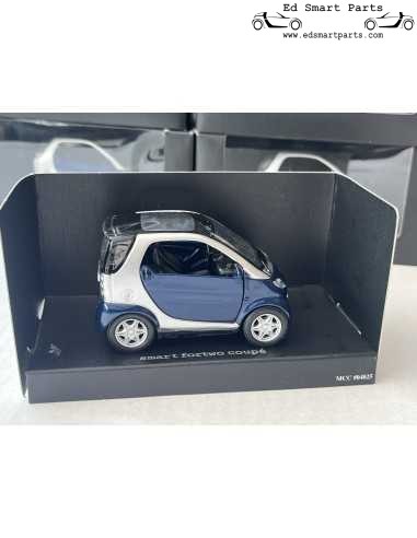 Smart fortwo coupé pullback 1:33 blu stella/argento SMARTWARE