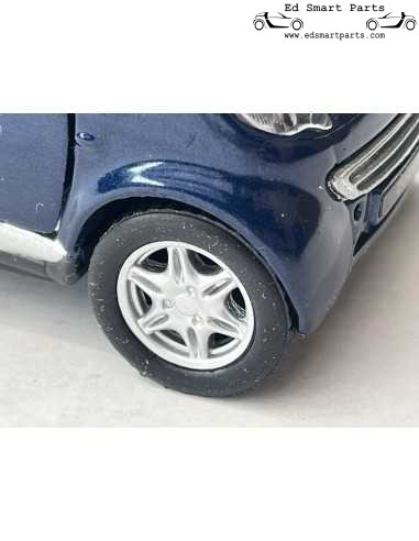 Smart fortwo coupé pullback 1:33 blu stella/argento SMARTWARE