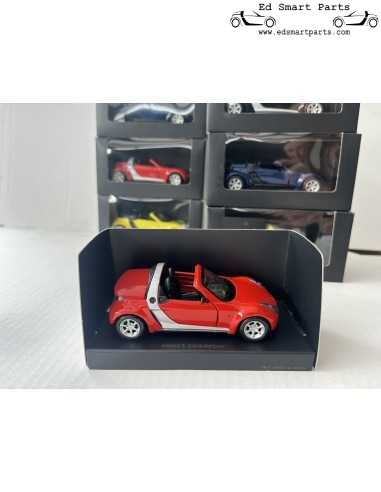 Smart roadster pullback 1:33 phat rosso/argento SMARTWARE
