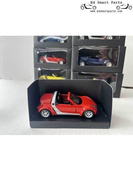 Pullback smart roadster 1:33 phat red/silver SMARTWARE