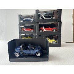 Pullback smart roadster 1:33 star blue/black SMARTWARE