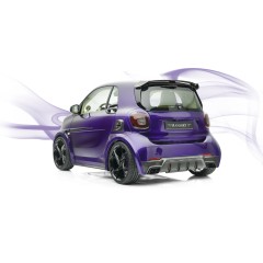 Smart ForTwo / ForFour 453 Cerchi in lega Mansory da 17 pollici, nero lucido 2