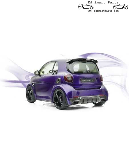 Smart ForTwo / ForFour 453 17 Inch Mansory Alloy Wheel Set Glossy Black