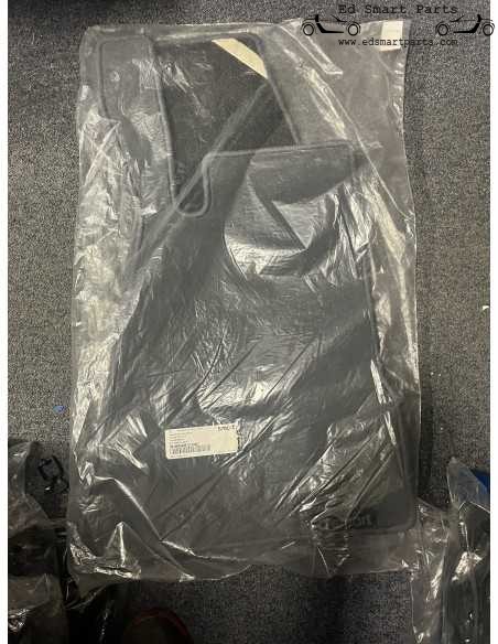 Original OEM Velours-Fußmatten in Efeugrau - Smart Roadster LHD
