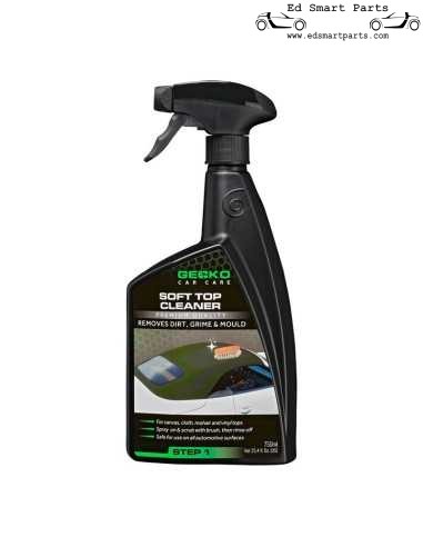 Limpiador de capotas blandas Gecko Paso 1 750 ml
