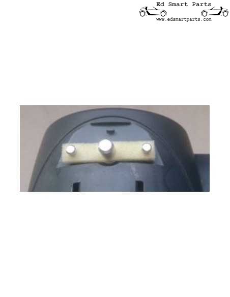 Smart Roadster 452 speedo buttons made from anodized aluminium colour silver
