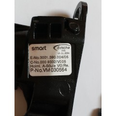 Smart Roadster 452 Trava de teto para-brisa montada no lado direito 0009332V005 2