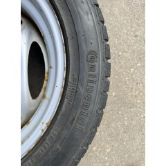 Juego de ruedas de acero Smart Roadster de 15 pulgadas con neumáticos de invierno de 6 mm 2