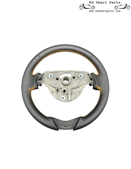 Brabus Steering Wheel Frame night orange stitching - smart 451 fortwo