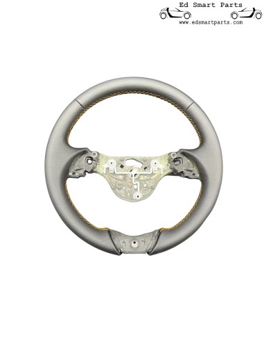 Brabus Steering Wheel Frame night orange stitching - smart 451 fortwo