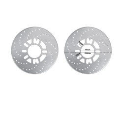 universelle Bremsscheibenattrappen - Aluminium - Set à 2 Stück 2