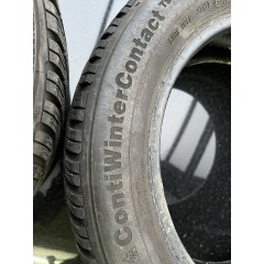 pneu de inverno Continental usado 185/55 R15 6 mm DOT 3113 2