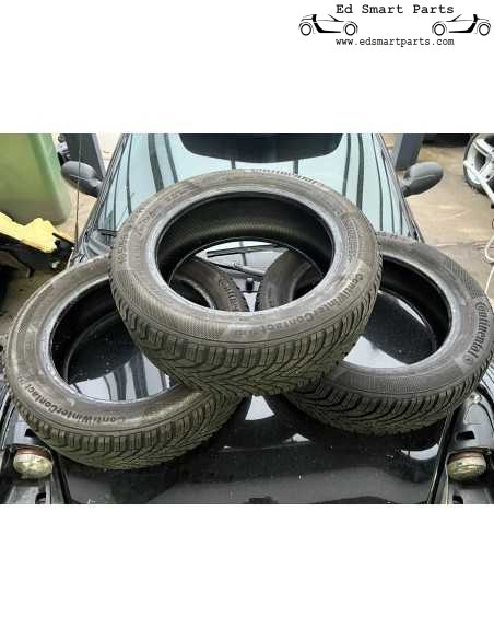 gebruikte Continental winterband 185/55 R15 6 mm DOT 3113