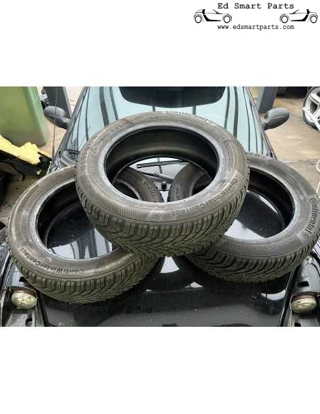 gebruikte Continental winterband 185/55 R15 6 mm DOT 3113