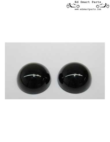 Smart Coloured Stalk End Caps (pair) black