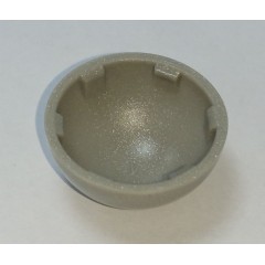 Smart Coloured Stalk End Caps (pair) pearl grey 2