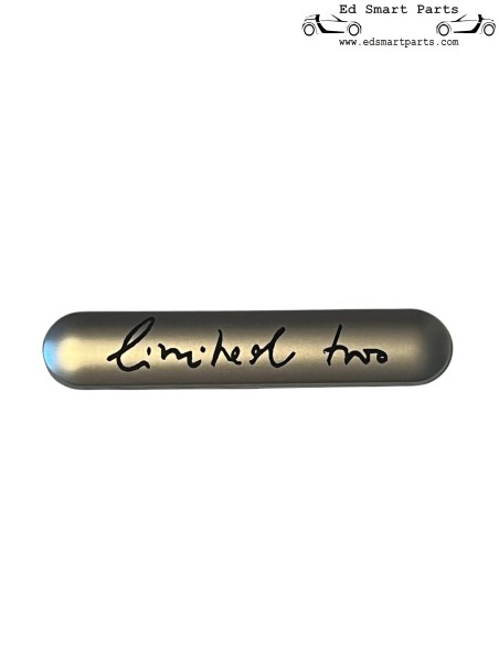 Autocollant externe avec logo Smart Limited Two