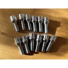 M12X1.5x23.5 6-spline wielbouten set van 12 voor Smart Roadster en ForTwo modellen 2