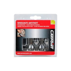 anti-theft protection for smart wheels set of 4 LOCKABLE WHEEL BOLTS