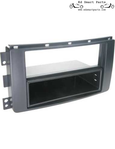 Smart ForTwo 451 modello pre-facelift fino a 8-2010 Telaio di montaggio Adattatore telaio autoradio Iso Din
