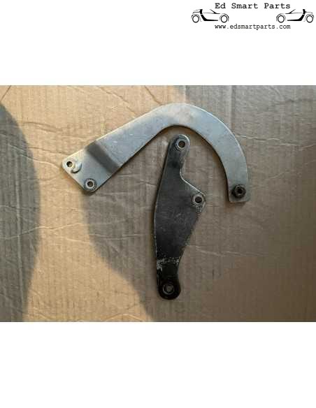 support de jambe de force de silencieux d'échappement smart roadster 452 60 kw en haut et en bas