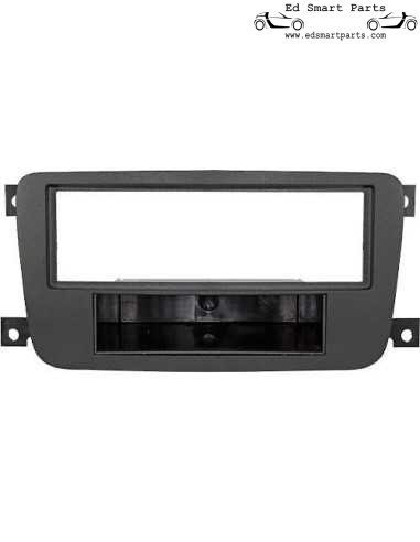 Marco de montaje para radio de coche Smart ForTwo 451 facelift modelo 10-2010 Adaptador Iso Din