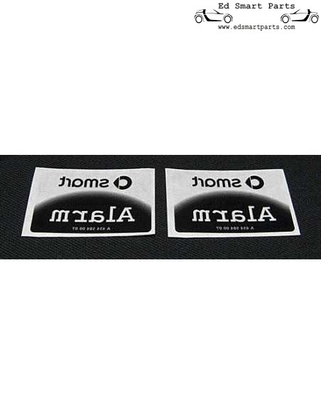 Smart Alarm Waarschuwingssticker Label - set van 2