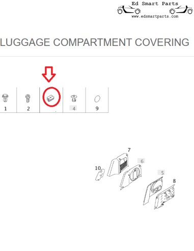 split pen luggage compartment covering